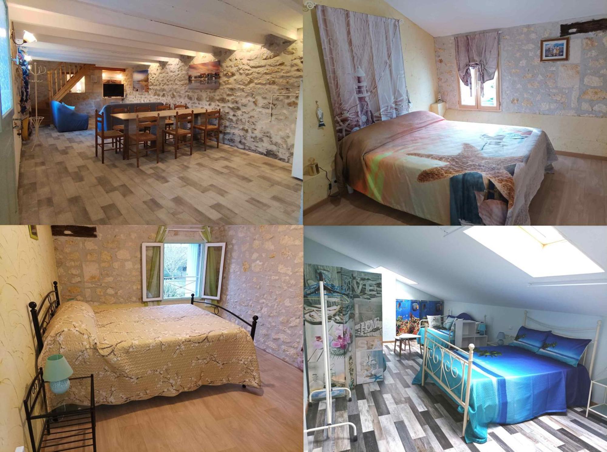 Logis de Chalons à la mer Le Guâ Eksteriør bilde
